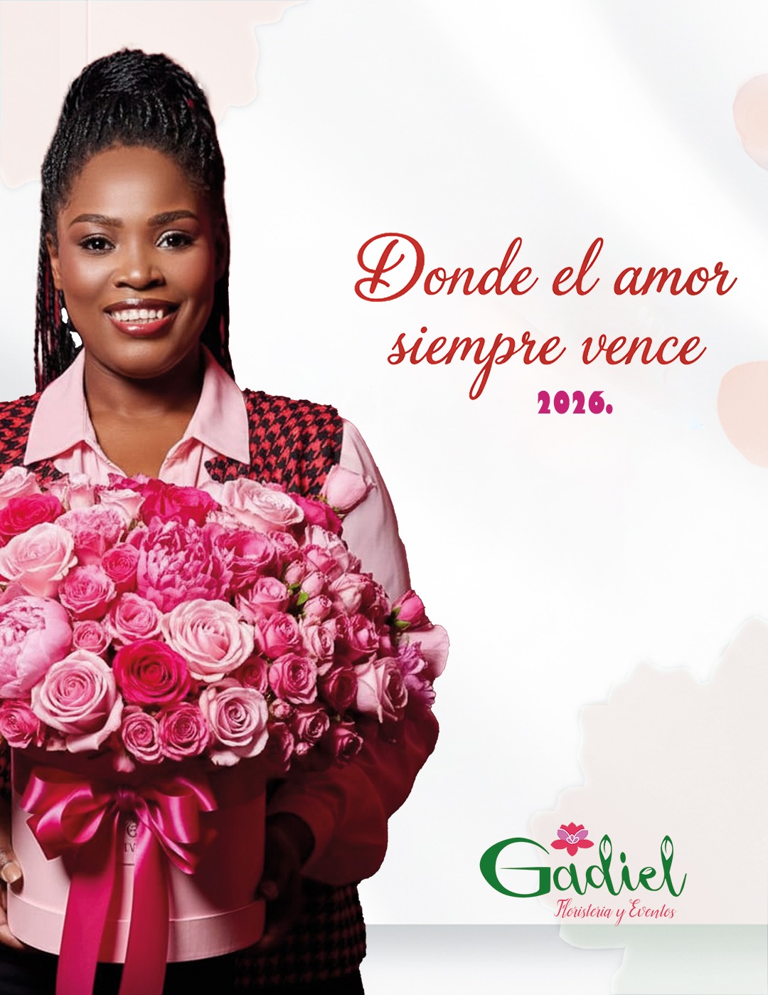 Gadiel Floristería impacta a sus clientes en el mes del amor y la amistad con su servicio
